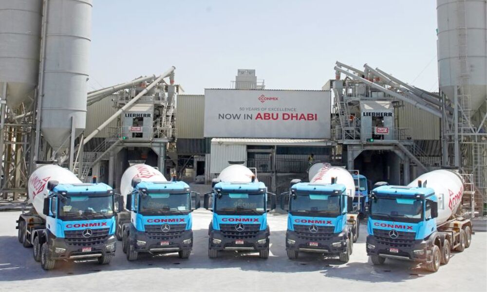 CONMIX Mercedes-Benz Liebherr mixer