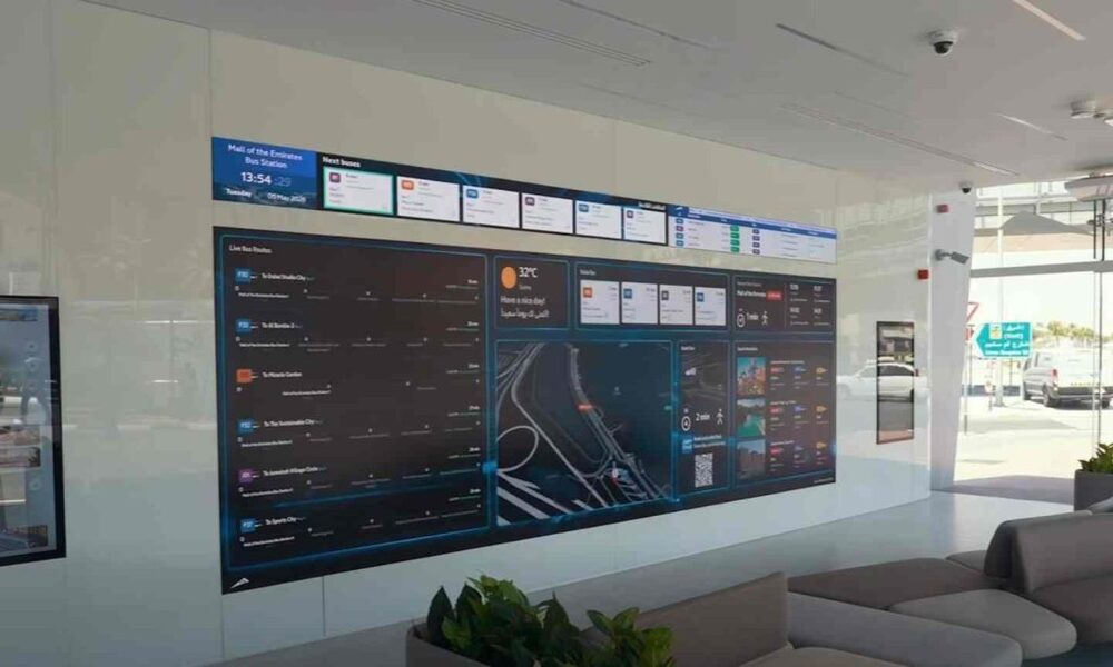 RTA AI Smart Bus Station MOE