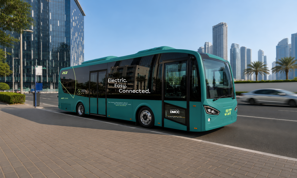 DMCC JLT Electric Community Bus